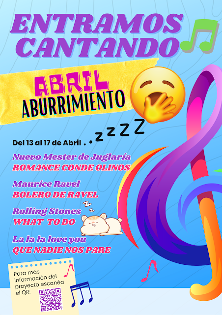 Entramos cantando en abril